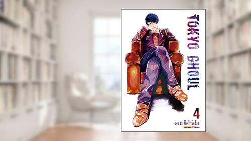 Capa de Tokyo Ghoul Vol. 4, do autor Sui Ishida