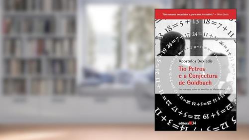Capa de Tio Petros e a Conjectura de Goldbach, do autor Apostolos Doxiadis