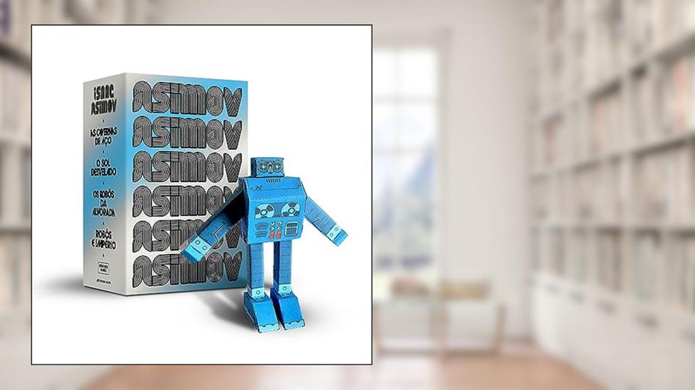 Box Série dos robôs (Azul), do autor Isaac Asimov