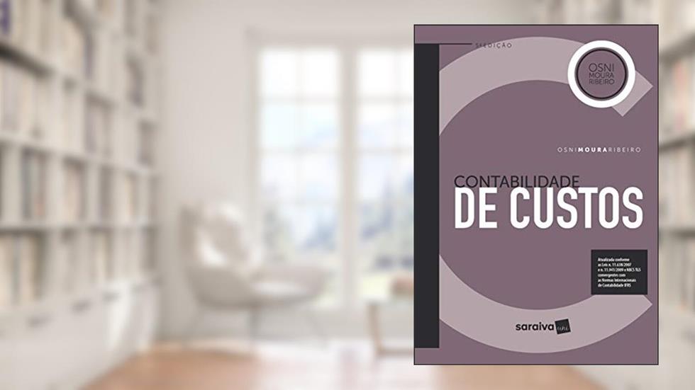Contabilidade de custos, do autor Osni Moura Ribeiro