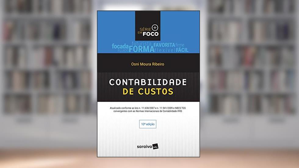 Contabilidade de custos, do autor Osni Moura Ribeiro