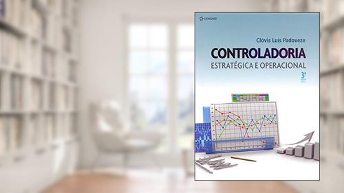 Capa de Controladoria estratégica e operacional, do autor Clóvis Padoveze