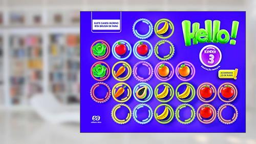 Capa de Hello! Kinder 3, do autor Eliete Canesi Morino; Rita de Cassia Brugin de Faria