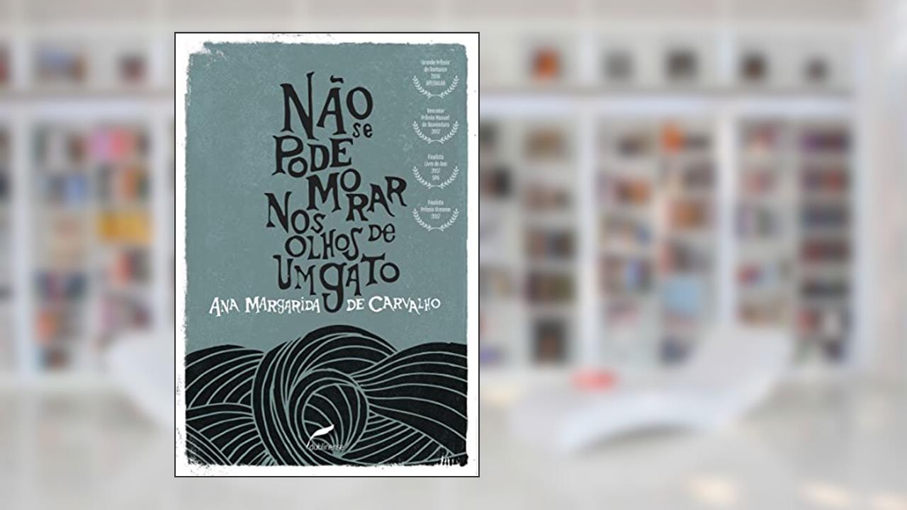 Não se pode morar nos olhos de um gato, do autor Ana Margarida de Carvalho
