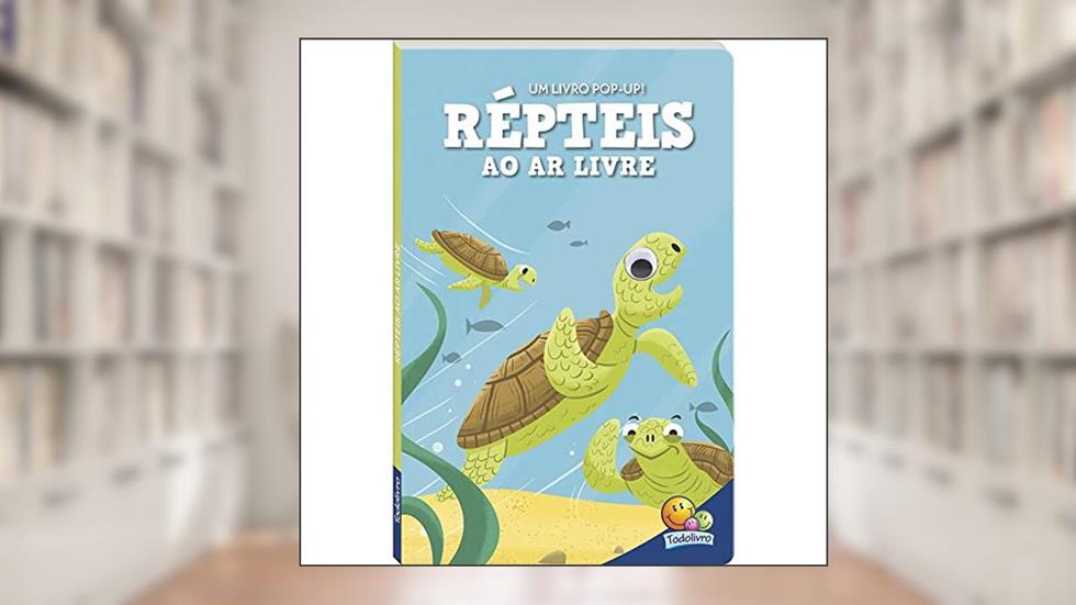 Olhinhos Espertos! Um livro pop-up: Répteis ao ar livre, do autor Inc. The Clever Factory