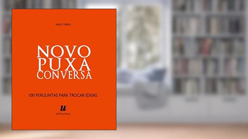 Capa de Novo puxa conversa, do autor Paulo Tadeu