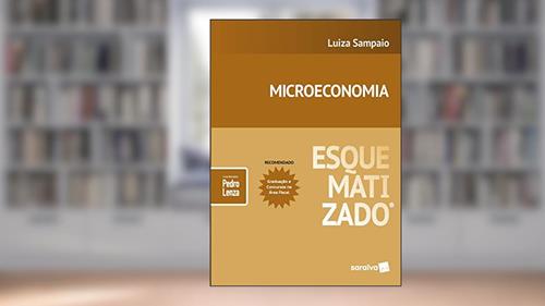Capa de Microeconomia esquematizado® - 1ª edição de 2019, do autor Roberto Caparroz; Pedro Lenza