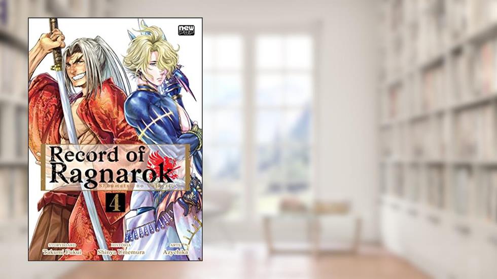 Record of Ragnarok: Volume 04 (Shuumatsu no Valkyrie), do autor Azychika; Shinya Umemura; Takumi Fukui