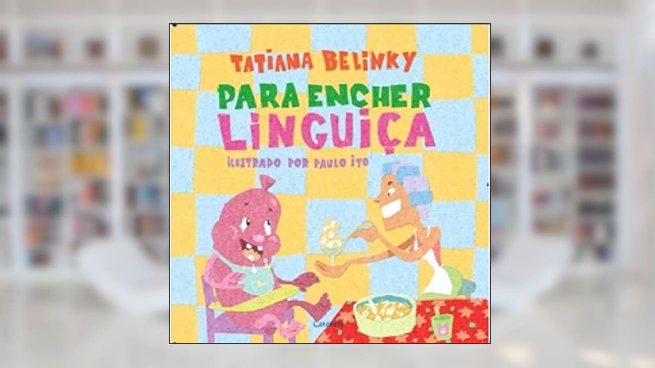 Capa de Para encher linguiça, do autor Tatiana Belinky