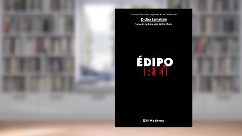 Capa de Édipo Rei, do autor Didier Lamaison