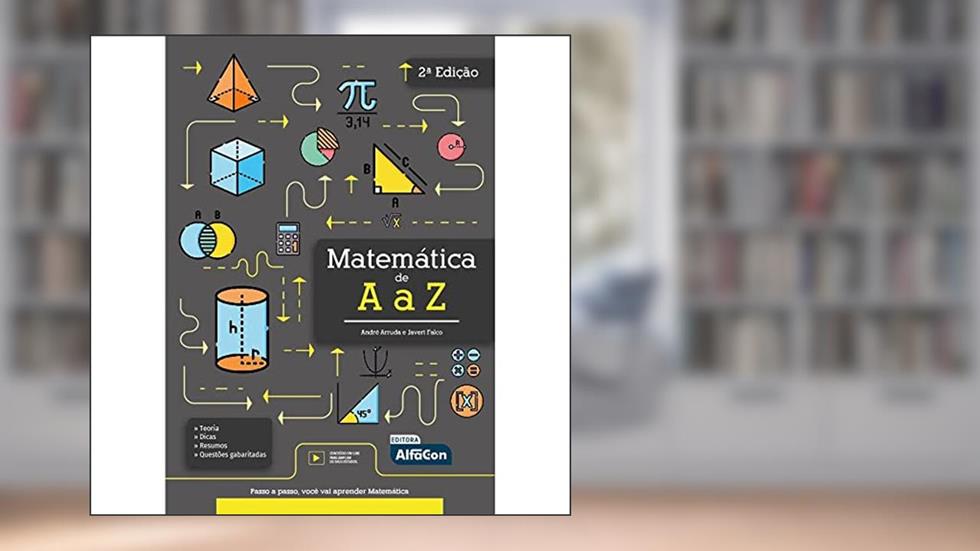 Matemática de A a Z, do autor Javert Falco; André Arruda