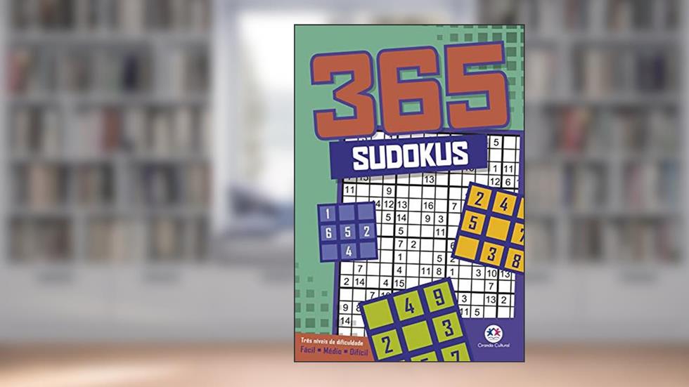 365 sudokus, do autor Ciranda Cultural