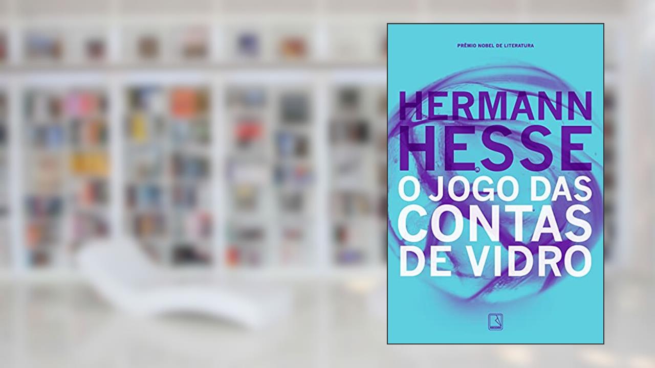 Capa de O jogo das contas de vidro: Hesse, Hermann, do autor Hermann Hesse