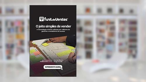 Capa de Funil de Vendas, O jeito simples de vender, do autor Thiago Pirinelli