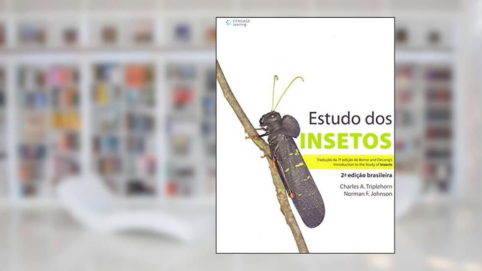 Estudos dos insetos, do autor Charles Triplehorn; Norman Jonnson