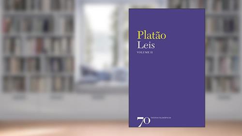 Capa de Leis (Volume 2), do autor Platão