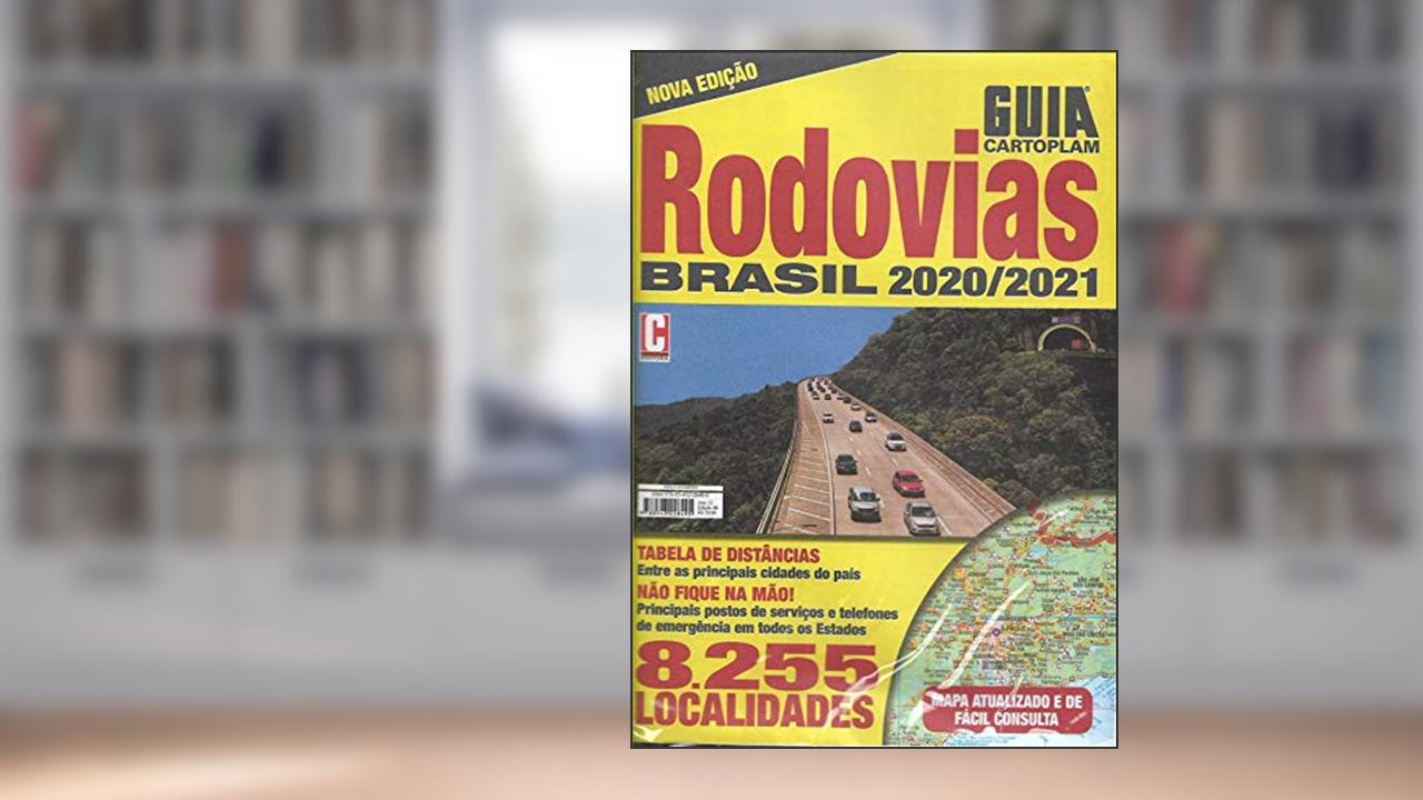 Guia Cartoplam - Mapa Rodovias Brasil- 08ed/20, do autor Editora Online