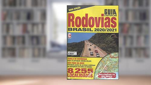 Capa de Guia Cartoplam - Mapa Rodovias Brasil- 08ed/20, do autor Editora Online