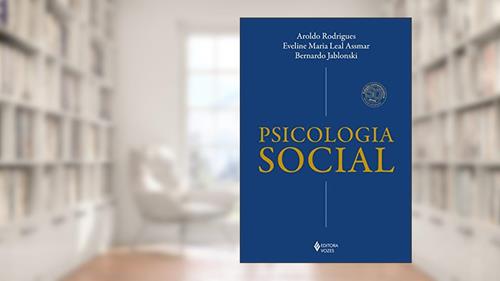 Capa de Psicologia social, do autor Aroldo Rodrigues; Eveline Maria Leal Assmar; Bernardo Jablonski