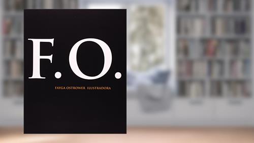 Capa de Fayga Ostrower. Ilustradora, do autor Eucanaa Ferraz