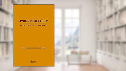 Capa de Livros Proféticos, do autor Patrizio Rota Scalabrini