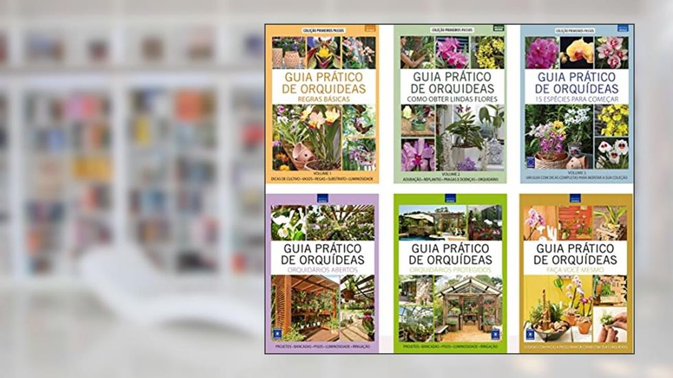 Guia Prático de Orquídeas - Temporadas 1 e 2 ( Volumes 1 a 6), do autor Editora Europa