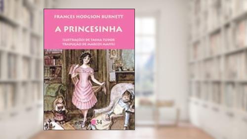 Capa de A princesinha, do autor Frances Hodgson Burnett