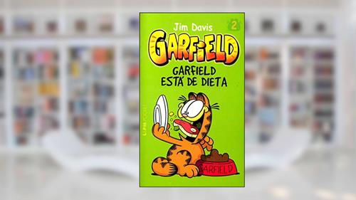 Capa de Garfield 2 - Garfield Está de Dieta, do autor Jim Davis