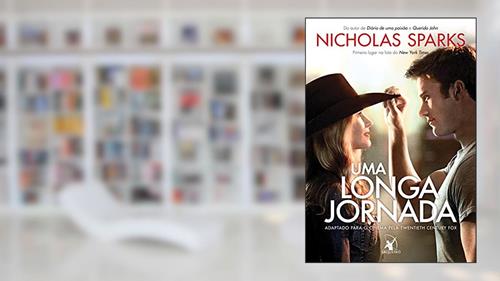 Capa de Uma longa jornada, do autor Nicholas Sparks