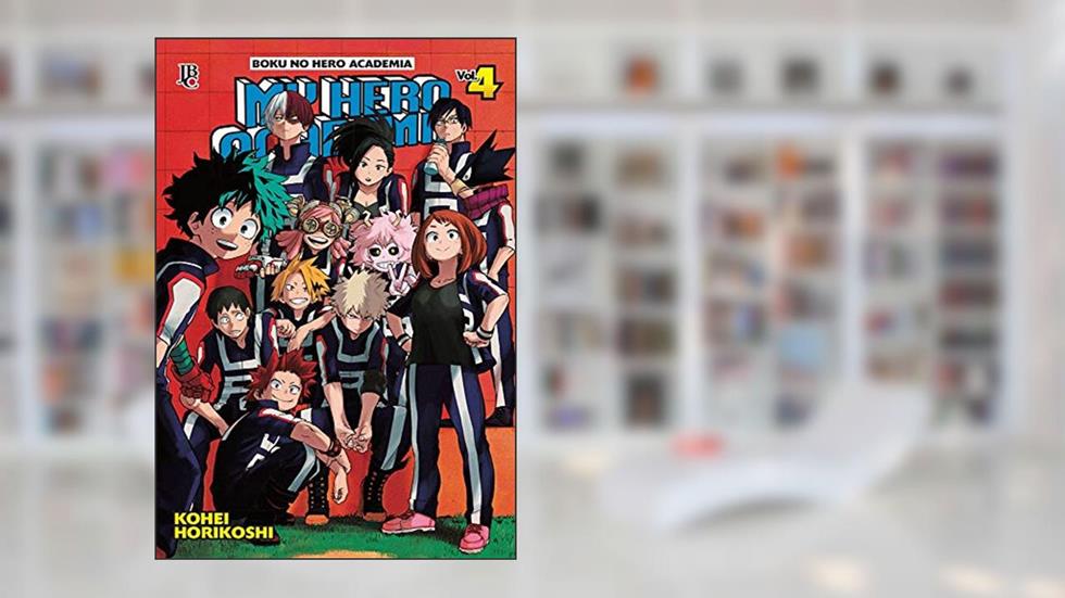 My Hero Academia - Vol. 4, do autor Kohei Horikoshi