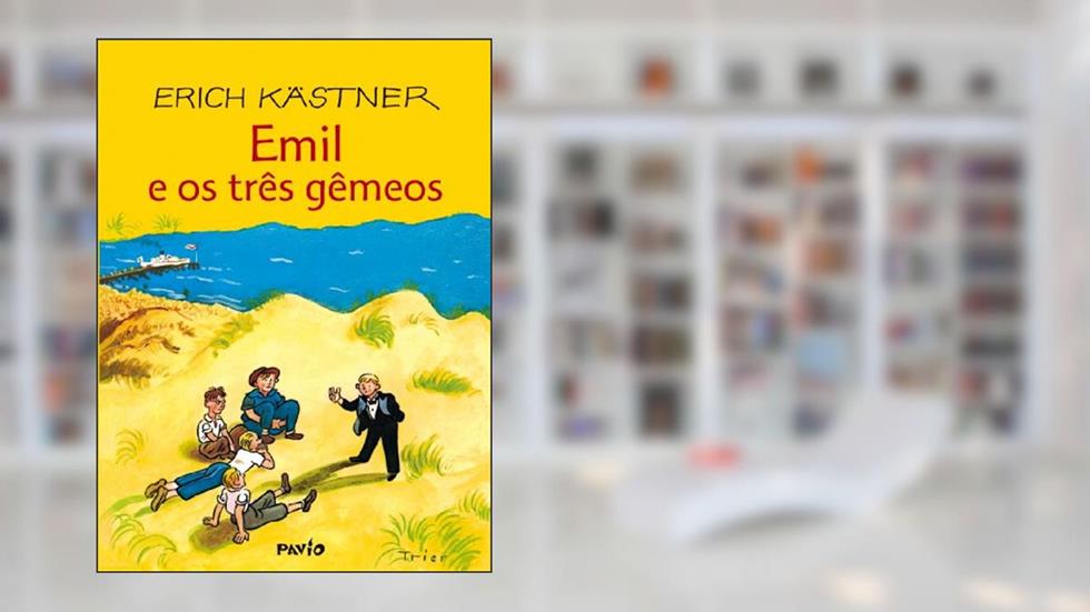 Emil e os três gêmeos, do autor Erich Kästner