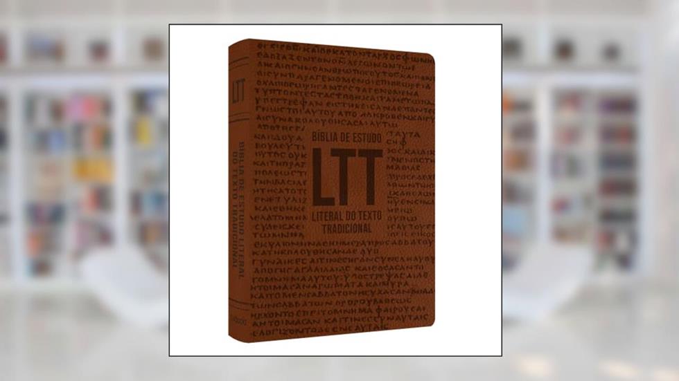 Bíblia de Estudo LTT Literal do Texto Tradicional Cor Marrom, do autor Bv Books