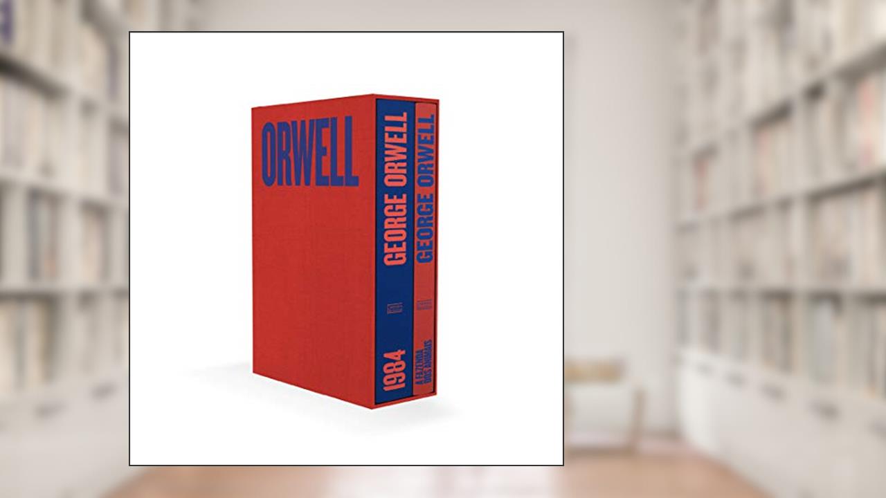 Caixa Orwell: 1984 e A Fazenda dos Animais, do autor George Orwell