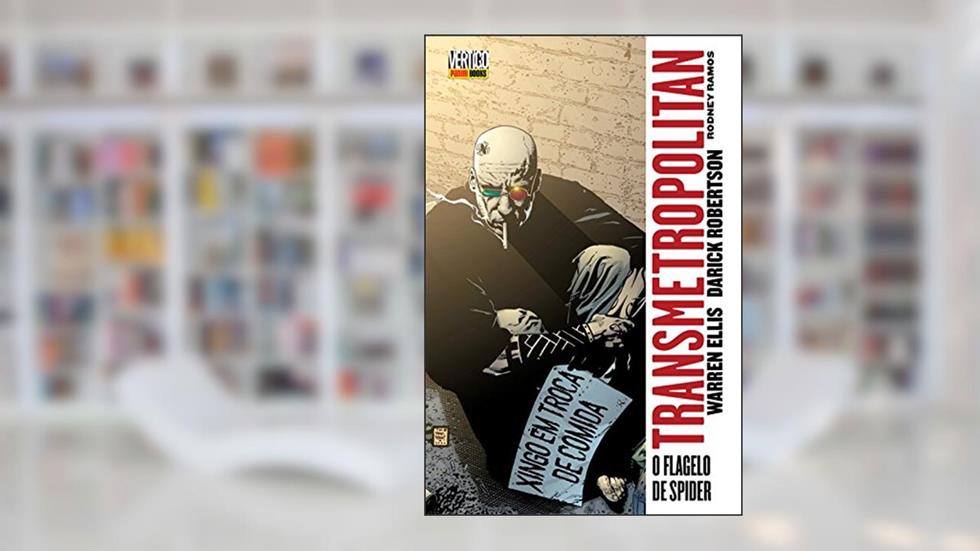 Transmetropolitan - O Flagelo de Spider - Volume - 5, do autor Warren Ellis