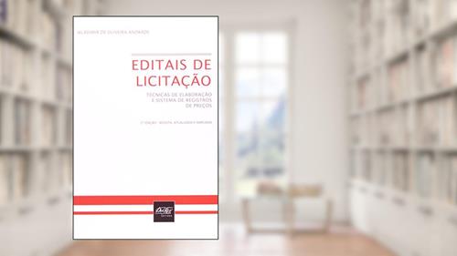 Editais de Licitação, do autor Wladimir de Oliveira Andrade
