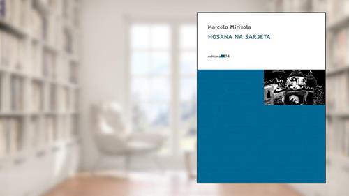 Capa de Hosana na sarjeta, do autor Marcelo Mirisola