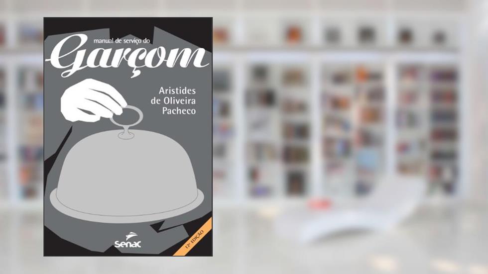 Manual de Serviço do Garçom, do autor Aristides Pacheco