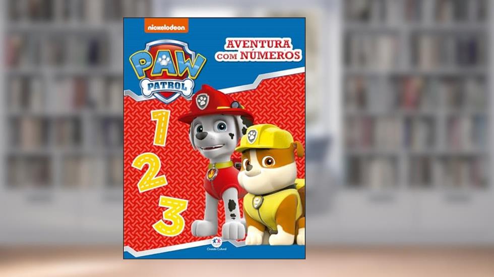 Patrulha Canina - Aventura com números, do autor Ciranda Cultural