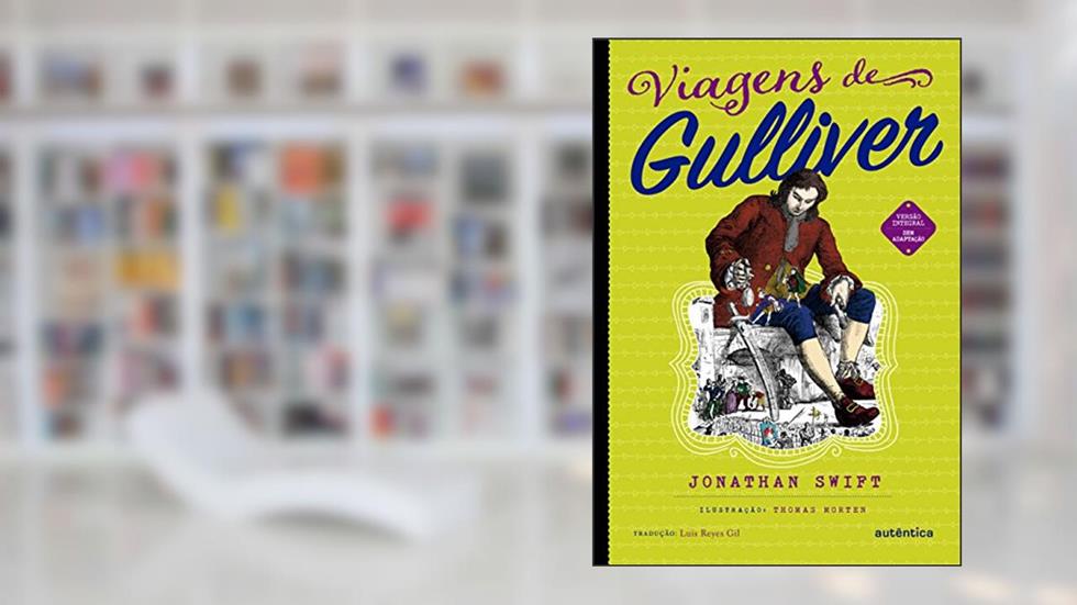 Capa de Viagens de Gulliver - (Texto integral - Clássicos Autêntica), do autor Jonathan Swift