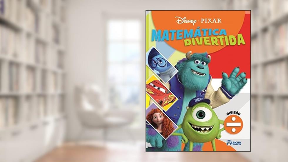 Matemática Divertida Disney Pixar - Divisão, do autor Bicho Esperto