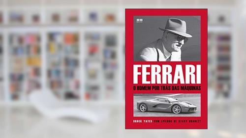 Capa de Ferrari: O homem por trás das máquinas: O homem por trás das máquinas, do autor Brock Yates