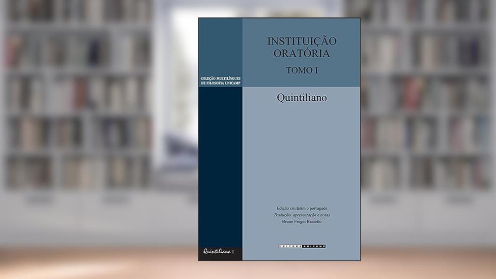 Instituição oratória tomo I, do autor Quin Quintiliano