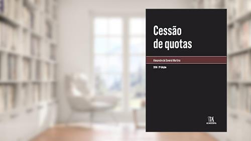 Capa de Cessão de Quotas, do autor Alexandre de Soveral Martins