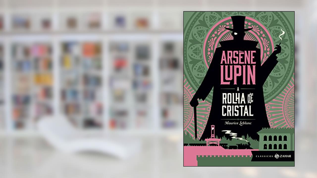 A rolha de cristal: edição bolso de luxo, do autor Maurice Leblanc