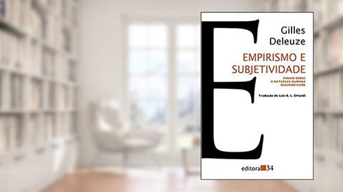 Capa de Empirismo e subjetividade: Ensaio Sobre a Natureza Humana Segundo Hume, do autor Gilles Deleuze