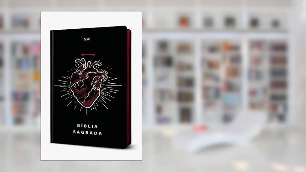 Bíblia Sagrada Coração Redimido Capa Dura Palavras de Jesus em Vermelho, do autor EDITORA CORDEIRO