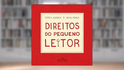 Capa de Direitos do pequeno leitor, do autor Patricia Auerbach