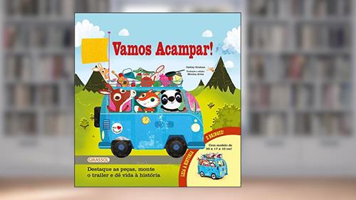 Capa de Vamos Acampar, do autor Monica Fleisher Alves