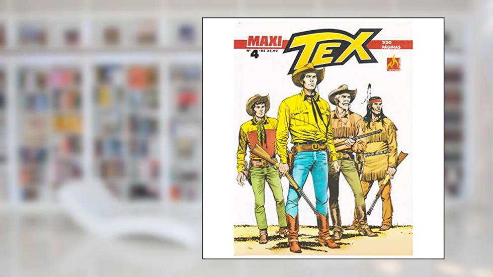Maxi Tex Nº 004: O segredo da missão espanhola / Neve Vermelha, do autor Pasquale Ruju; Claudio Nizzi