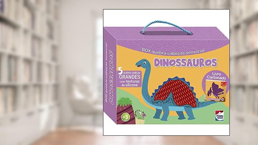 Livro+Quebra-cabeças sensoriais: Dinossauros, do autor Mammoth World